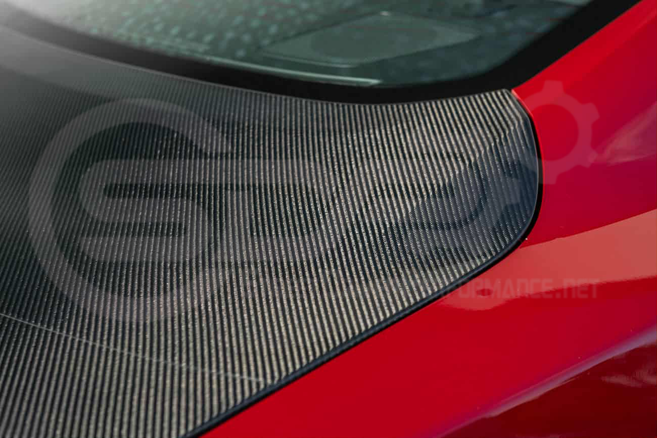 2024-UP FORD MUSTANG S650 | CARBON FIBER REAR TRUNK DECKLID WITH INTEGRATED SPOILER WING